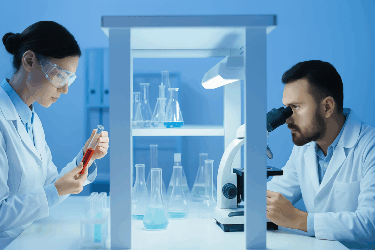 Laboratorio analisi moderno